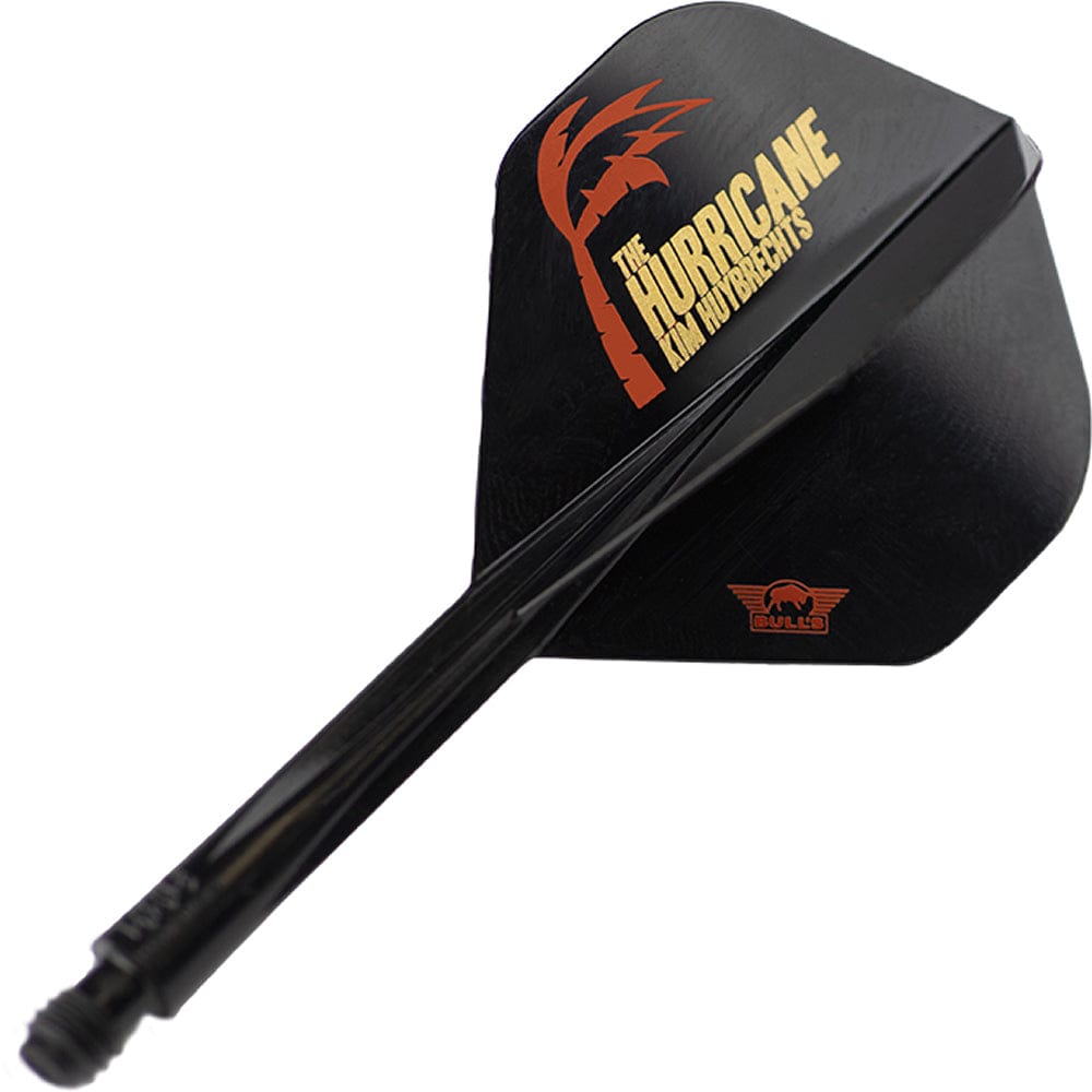 Bulls Condor AXE Dart Flights - Kim Huybrechts - Standard - Black Long