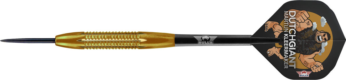 Bulls Martijn Kleermaker Darts - Steel Tip - Brass - The Dutch Giant - 21g