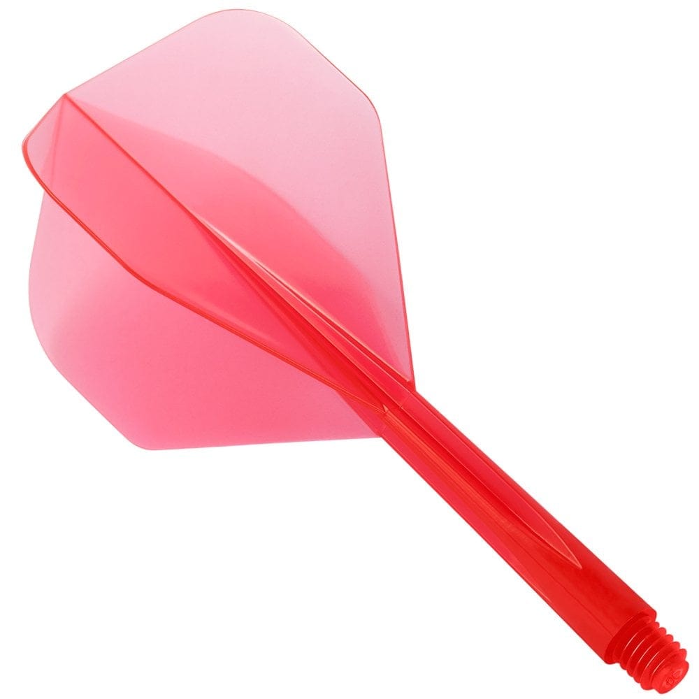 Condor Dart Flights - Zero Stress - Standard - Clear Red Medium