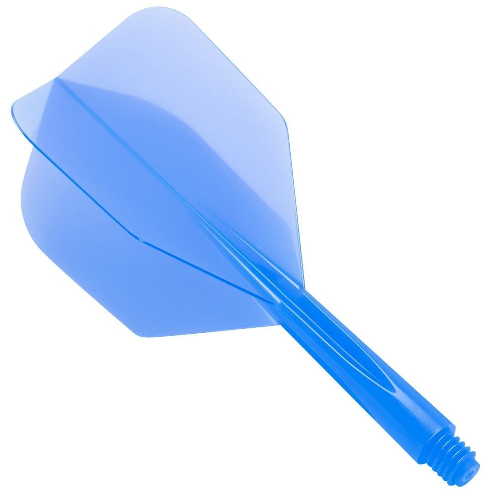 Condor Dart Flights - Zero Stress - Small - Clear Blue