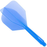 Condor Dart Flights - Zero Stress - Small - Clear Blue