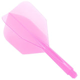 Condor Dart Flights - Zero Stress - Small - Clear Pink