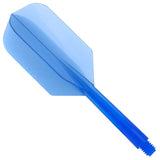 Condor Dart Flights - Zero Stress - Slim - Clear Blue