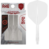 Condor AXE Dart Flights - Small - Clear Medium