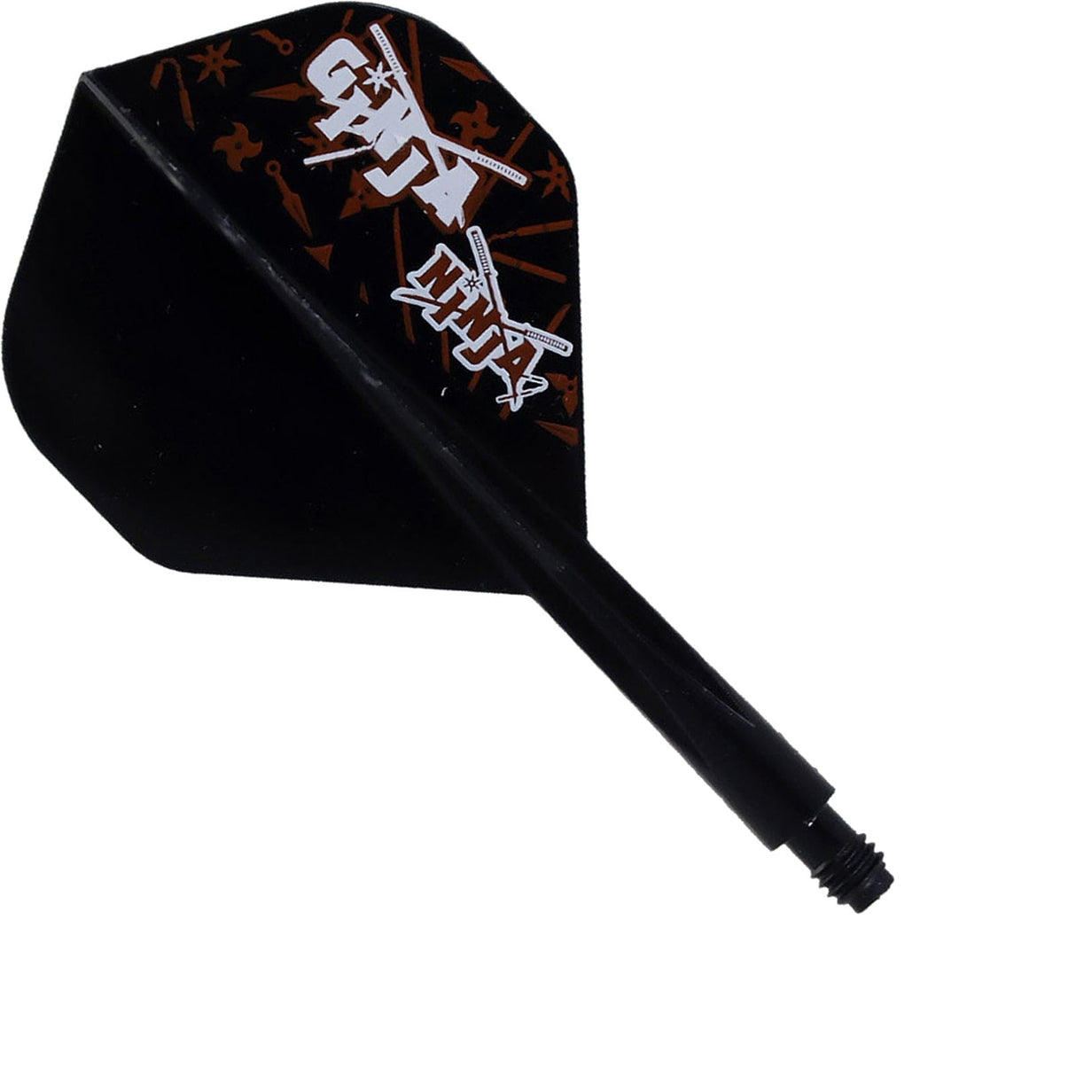 Condor AXE Dart Flights - Matt Campbell - Ginja Ninja - Standard - Black Short