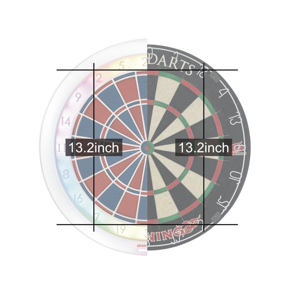 Granboard 132 - Professional Electronic - Soft Tip Dartboard - White