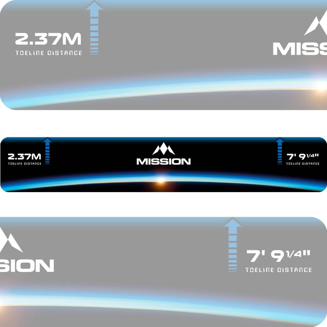 Mission Throw Line Oche - Toeline - Horizon