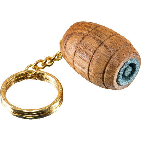 Designa Barrel Keyring - With Sharpener - Permapoint Barrel Design