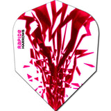 *Harrows Rapide Dart Flights - Std Shape - 100 Micron Pink