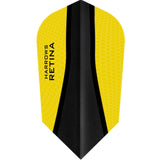 Harrows Retina-X Dart Flights - Slim Yellow