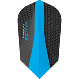 Harrows Retina Dart Flights - Slim Aqua Blue