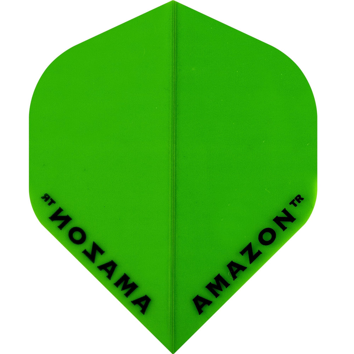 Amazon Dart Flights - 100 Micron - Transparent - Std Green