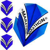 Harrows Dart Flights - Marathon - Std - Blue Marathon