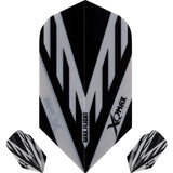 *XQMax Dart Flights - Max Flight - 100 - Slim - Blue Grey