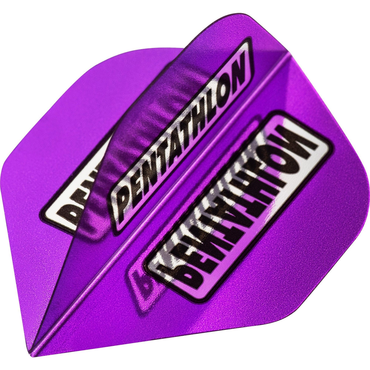 Dart Flights - Pentathlon Colours - Extra Strong - Clear Window - Std