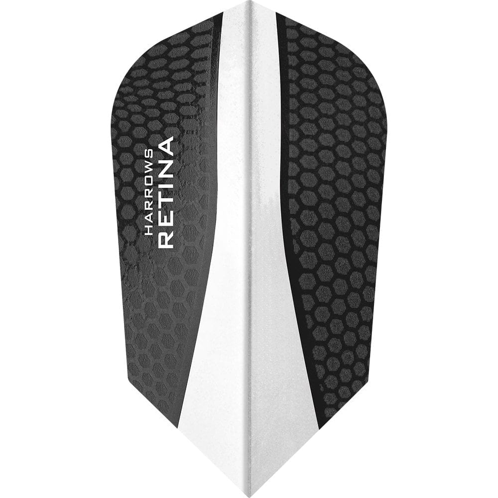 Harrows Retina Dart Flights - Slim Clear