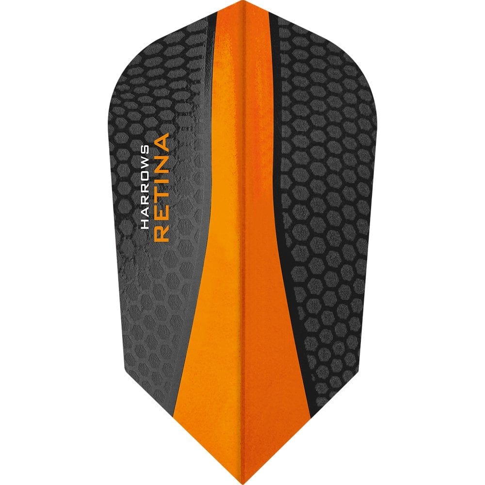 Harrows Retina Dart Flights - Slim Orange