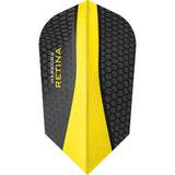 Harrows Retina Dart Flights - Slim Yellow