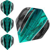 *Pentathlon Silver Edge Dart Flights - Extra Strong - Std Jade