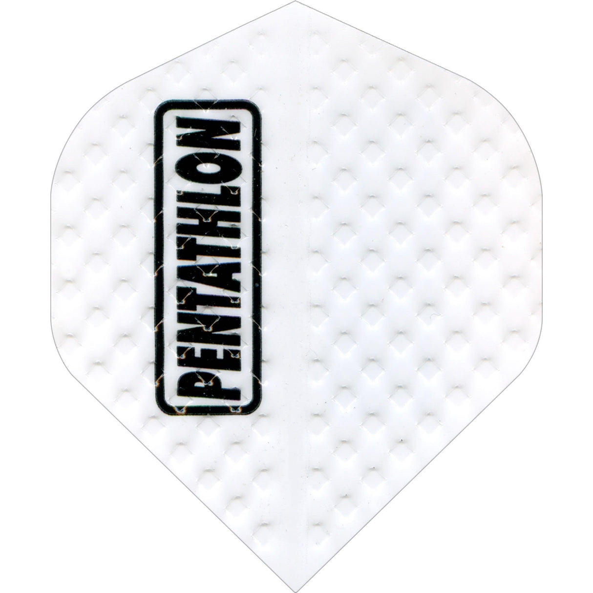 Pentathlon Dart Flights - Dimplex - Extra Strong - Std White