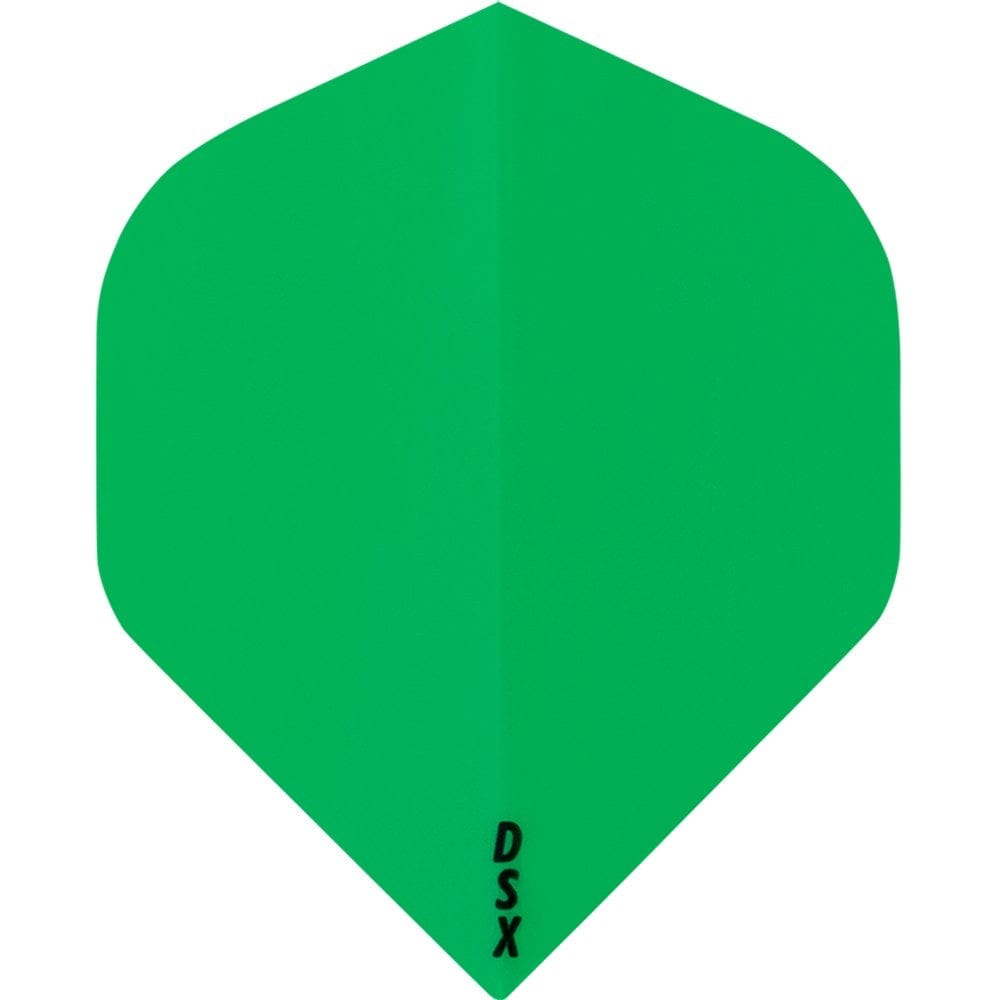 Designa DSX100 Dart Flights - No2 - Std Green