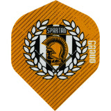 One80 Dart Flights - Gladiator Flights - Std - Yellow Double