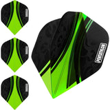 Pentathlon Colour Plus Dart Flights - Extra Strong - Std Green