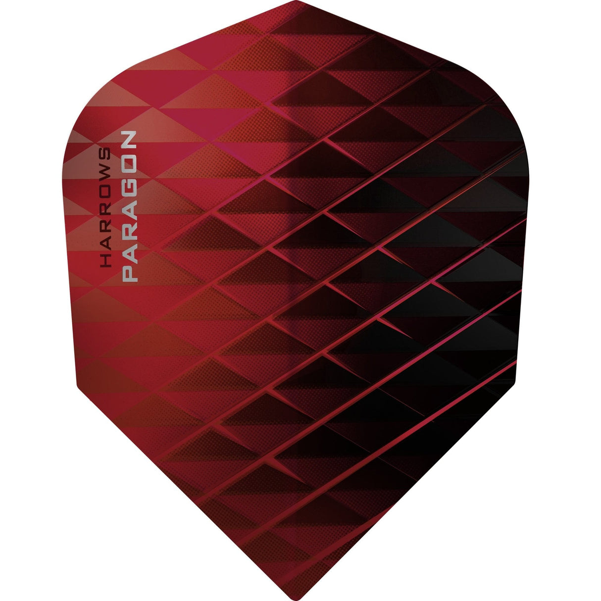 Harrows Paragon Dart Flights - 100 Micron Red