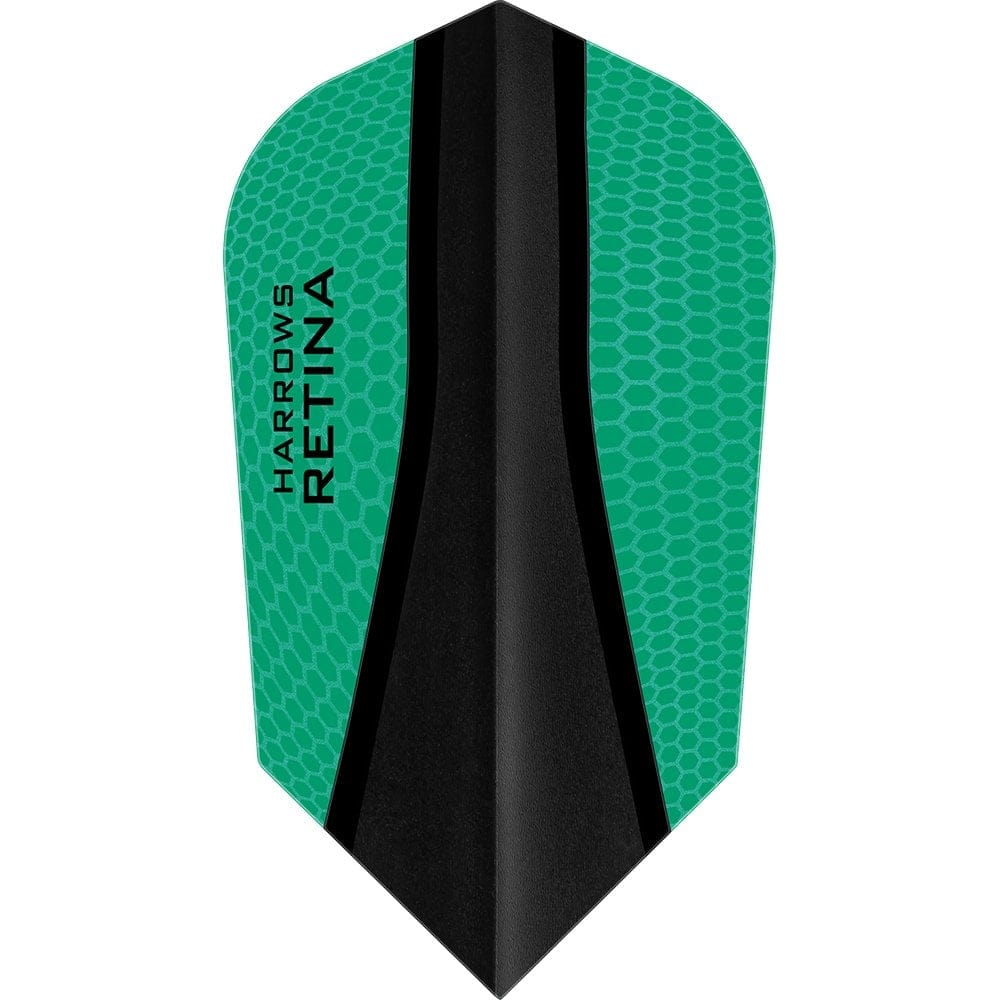 Harrows Retina-X Dart Flights - Slim Jade