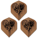 Alchemy Dart Flights - No2 - Std - Copper - Amour Noir