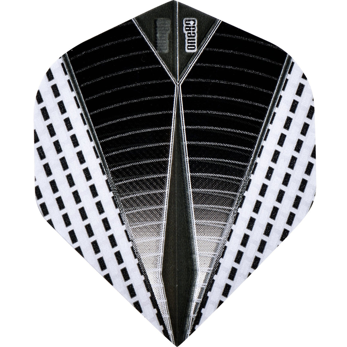 One80 Daze Dart Flights - 100 Micron - No2 - Std - Grey Grey