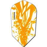 *Harrows Rapide Dart Flights - Slim Shape - 100 Micron Yellow