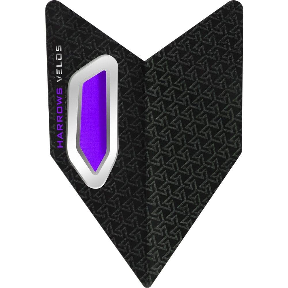 *Harrows Velos Dart Flights - 100 Micron Purple