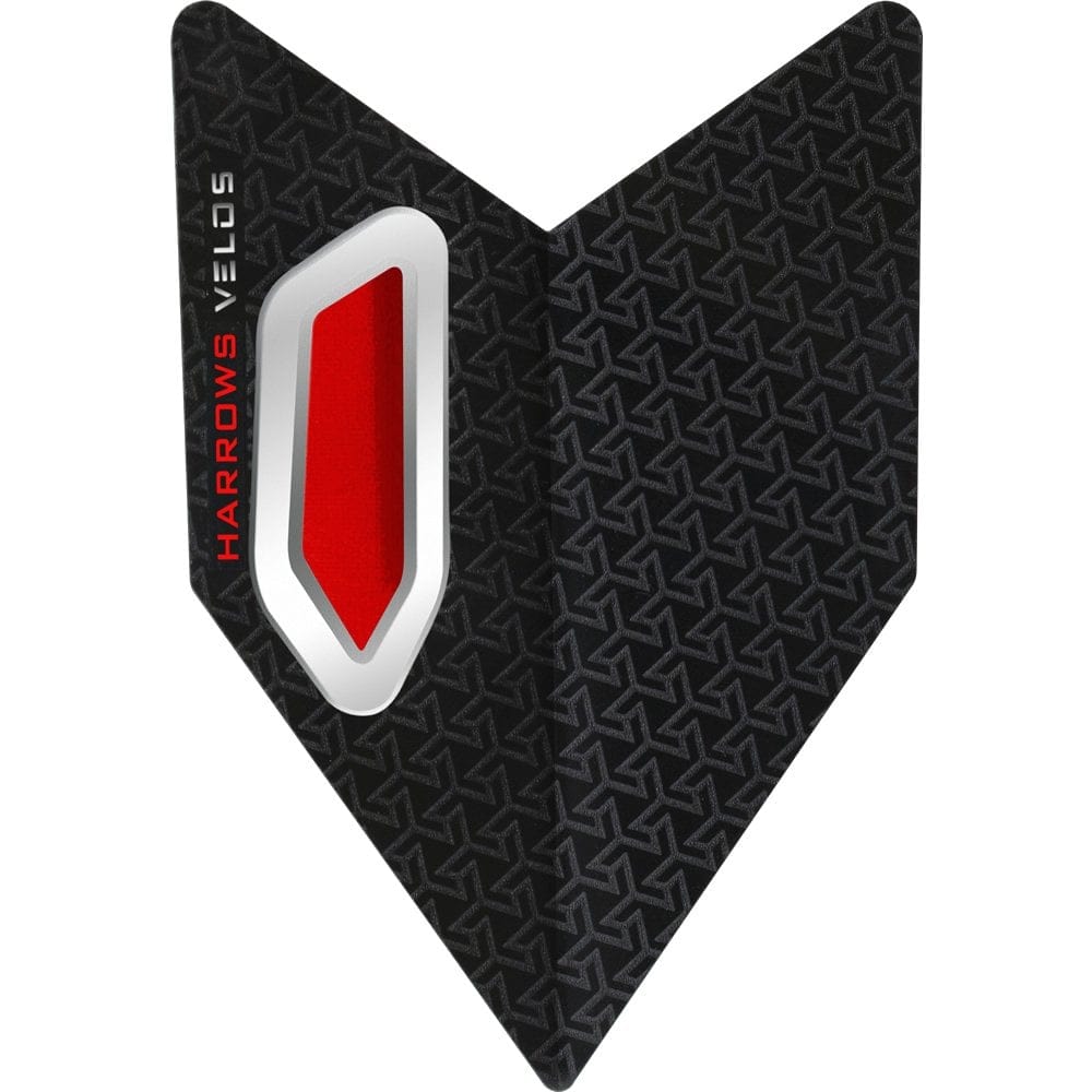 Harrows Velos Dart Flights - 100 Micron - V1 Red