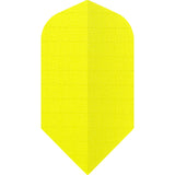 *Designa Dart Flights - Fabric Rip Stop Nylon - Longlife - Slim - Yellow