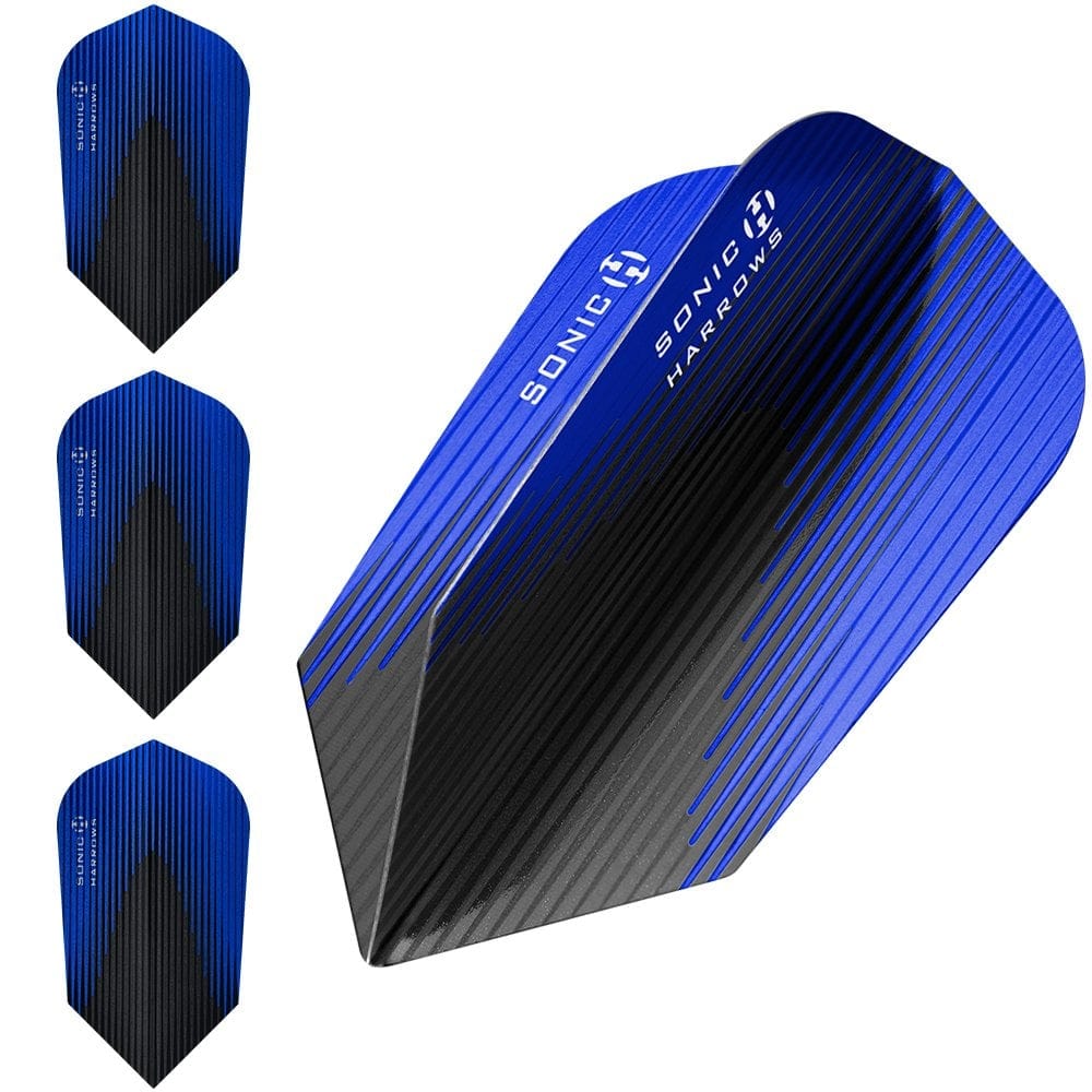 *Harrows Sonic X Dart Flights - Slim Shape - Sonic-X