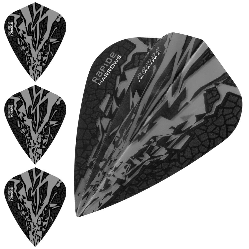 *Harrows Rapide X Dart Flights - Kite Shape - Rapide-X