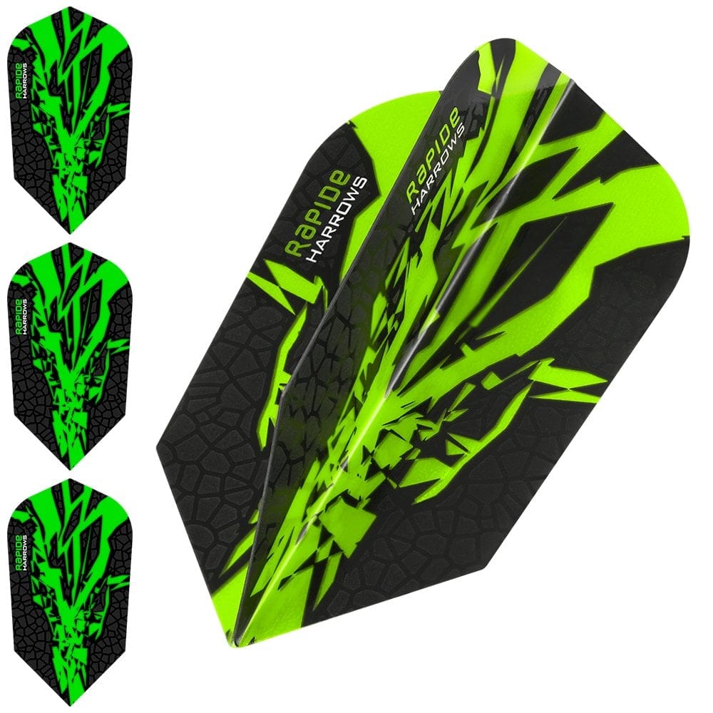 Harrows Rapide X Dart Flights - Slim Shape - Rapide-X