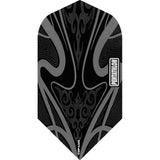 *Pentathlon TDP-Lux Dart Flights - Black Series - Slim Grey