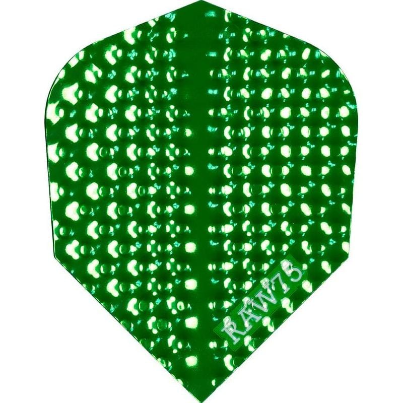 *Dart Flights - Raw 75 - 75 Micron - Std - Dimplex Green