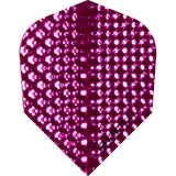 *Dart Flights - Raw 75 - 75 Micron - Std - Dimplex Pink