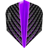 Harrows Quantum Dart Flights - 3D Effect - 100 Micron - Std Purple