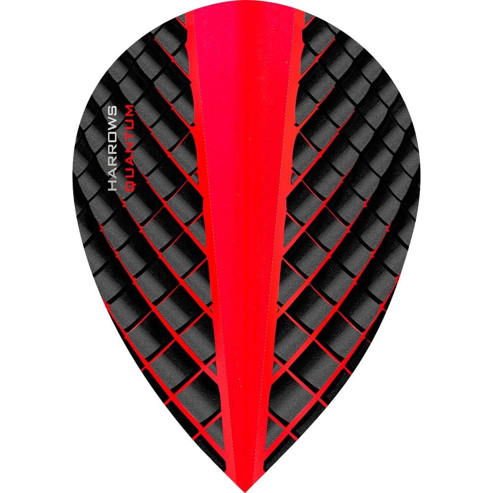 *Harrows Quantum Dart Flights - 3D Effect - 100 Micron - Pear