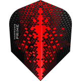 Harrows Prime Dart Flights - No6 - Std - Hex - Red