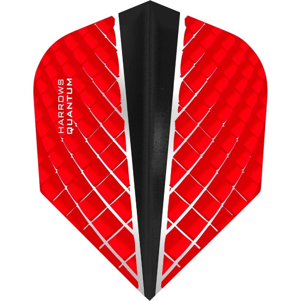 Harrows Quantum X Dart Flights - 100 Micron - Std Red