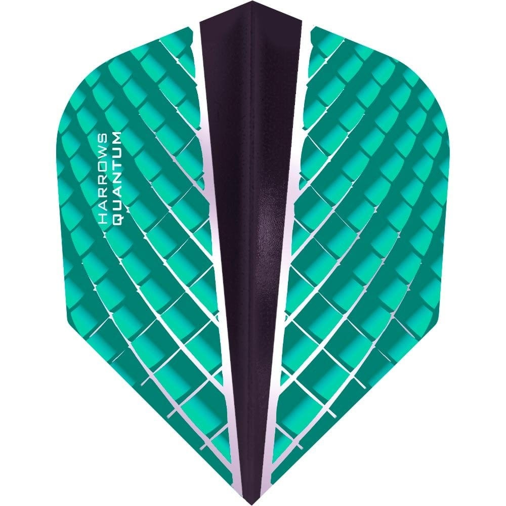 Harrows Quantum X Dart Flights - 100 Micron - Std Jade