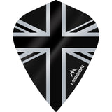 Mission Alliance Union Jack Dart Flights - Kite - Black Black