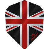 Mission Alliance Union Jack Dart Flights - No6 - Std - Black Black Red