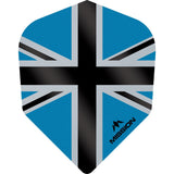 *Mission Alliance-X Union Jack Dart Flights - No6 - Std Blue Black