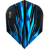 Harrows Fire Inferno Dart Flights - No6 - Std Blue